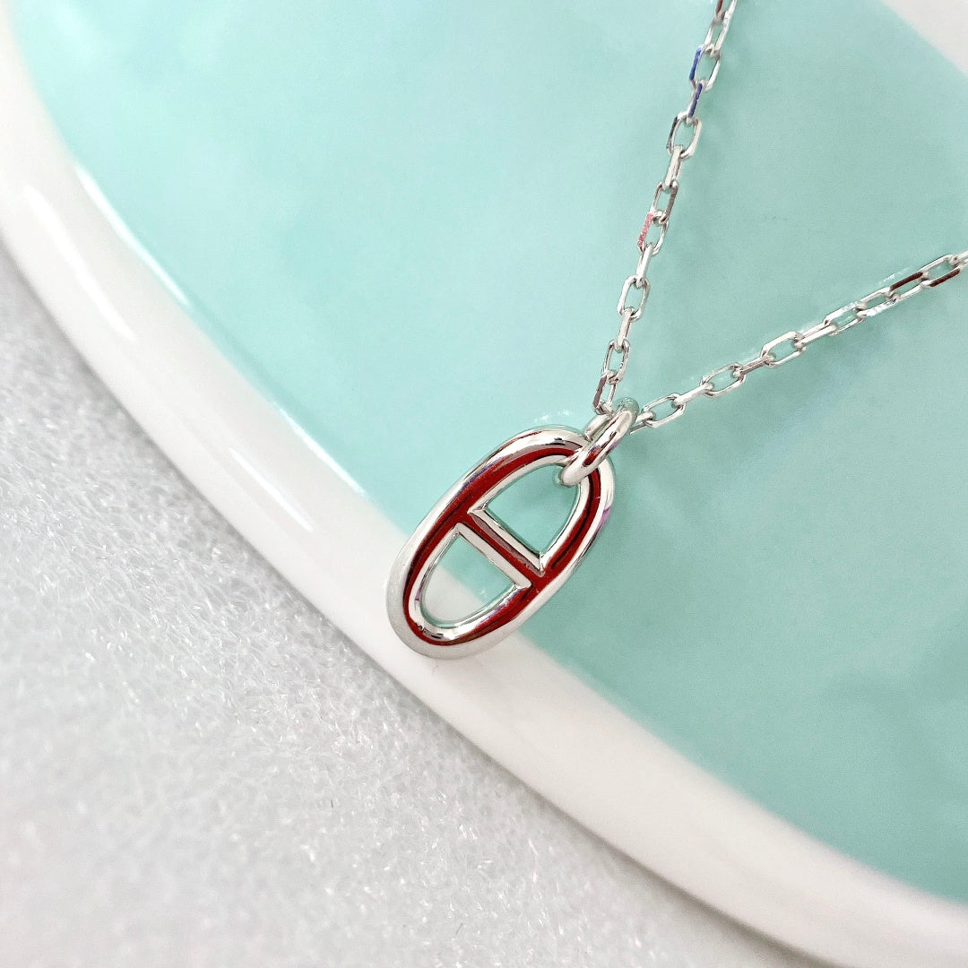 [Kincade Jewelrys]HM PIG NOSE NECKLACE