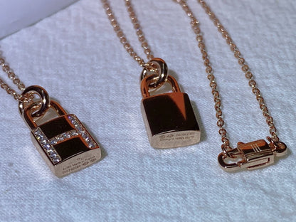 [Kincade Jewelrys] Collier HM Advanced Niche Lock Head en diamants