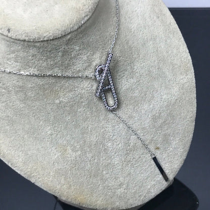[Kincade Jewelrys] Collier HM Platine Or Rose Diamant