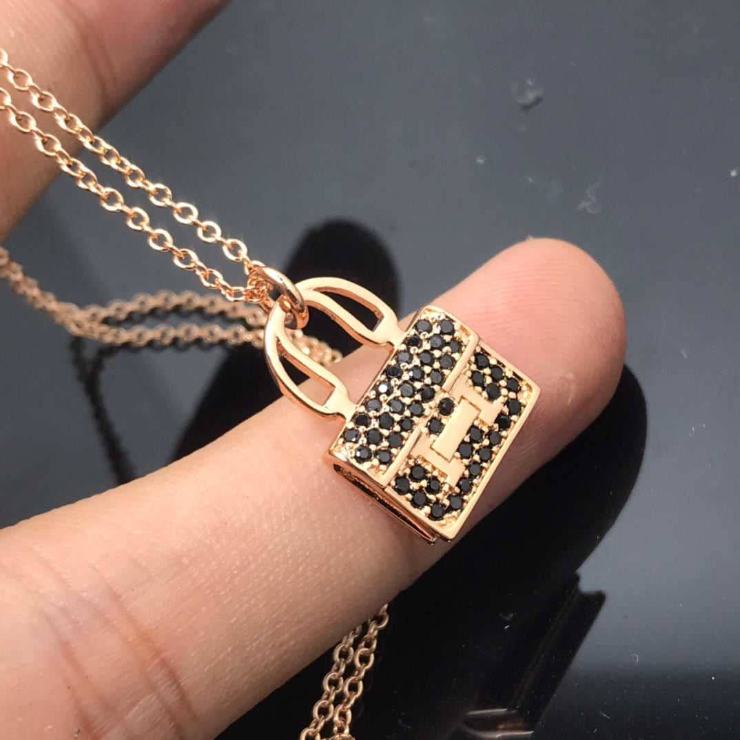 [Kincade Jewelrys] COLLIER HM ARRIVAL DIAMANT NOIR