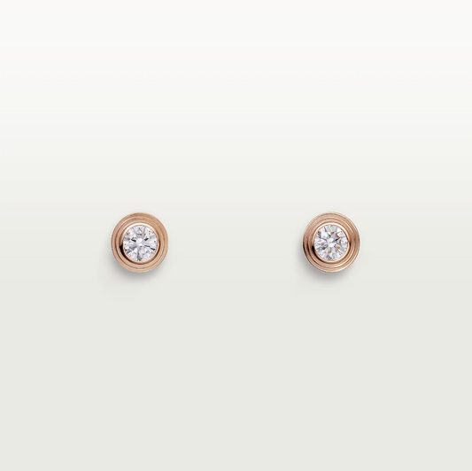 [Bijoux Kincade]Boucles d'oreilles diamant DAMOUR