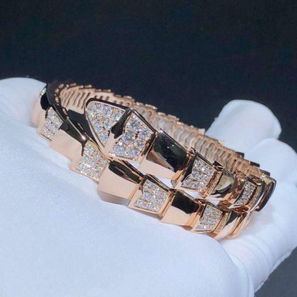 [Kincade Jewelrys] BRACELET SERPENTI OR ROSE DIAMANT