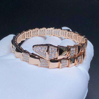 [Kincade Jewelrys] BRACELET SERPENTI OR ROSE DIAMANT