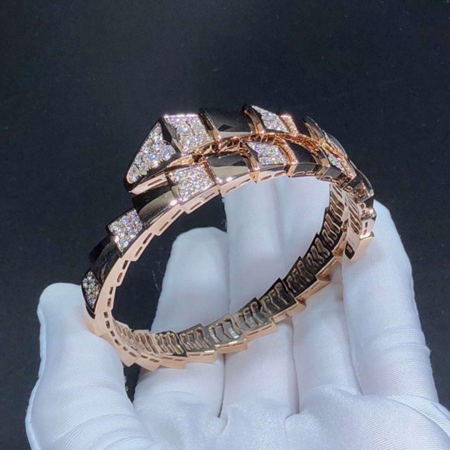 [Kincade Jewelrys] BRACELET SERPENTI OR ROSE DIAMANT