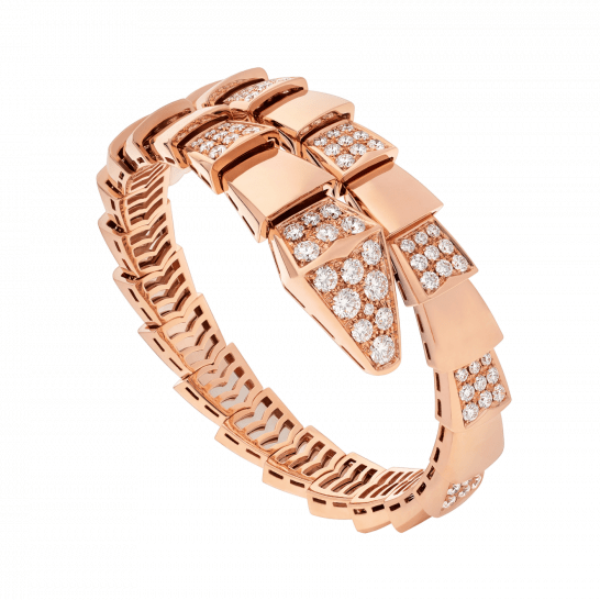 [Kincade Jewelrys] BRACELET SERPENTI OR ROSE DIAMANT