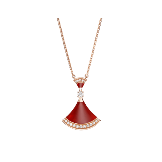 [Kincade Jewelrys] COLLIER DE RÊVE CORNALINE DIAMANT