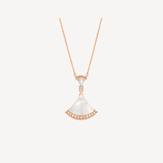[Kincade Jewelrys] COLLIER DREAM MOP OR ROSE DIAMANT