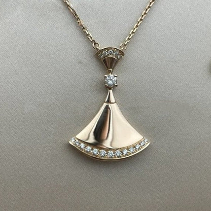 [Kincade Jewelrys] COLLIER DREAM OR ROSE DIAMANT