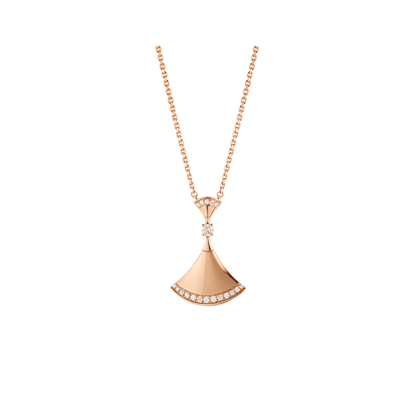 [Kincade Jewelrys] COLLIER DREAM OR ROSE DIAMANT