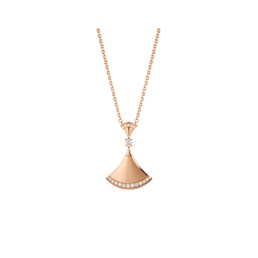 [Kincade Jewelrys] COLLIER DREAM OR ROSE DIAMANT