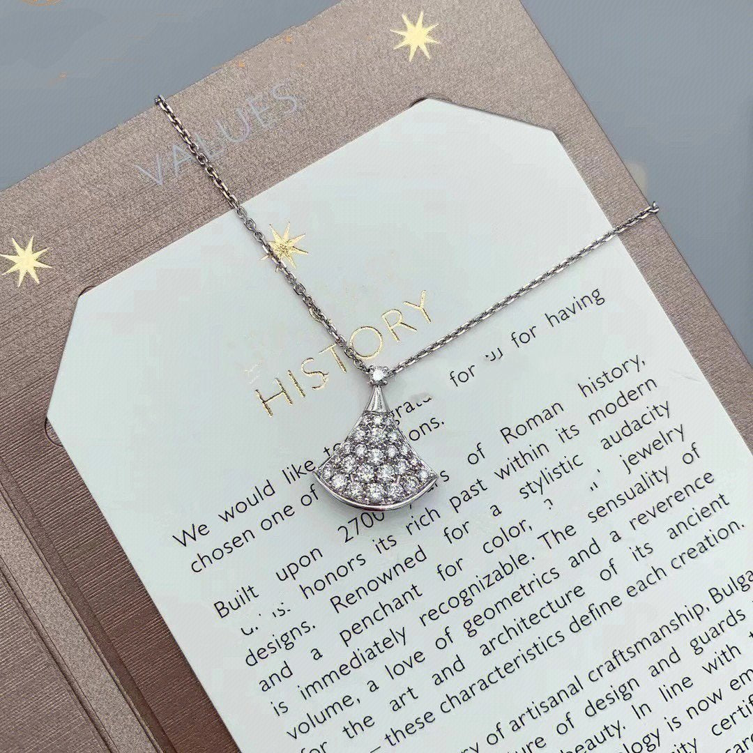 [Kincade Jewelrys]DREAM NECKLACE SILVER DIAMOND