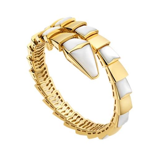 [Kincade Jewelrys] BRACELET SERPENTI NACRE OR