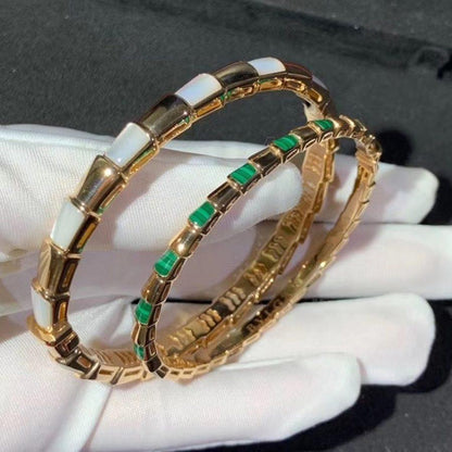 [Kincade Jewelrys]SERPENTI BRACELET PINK GOLD MOP