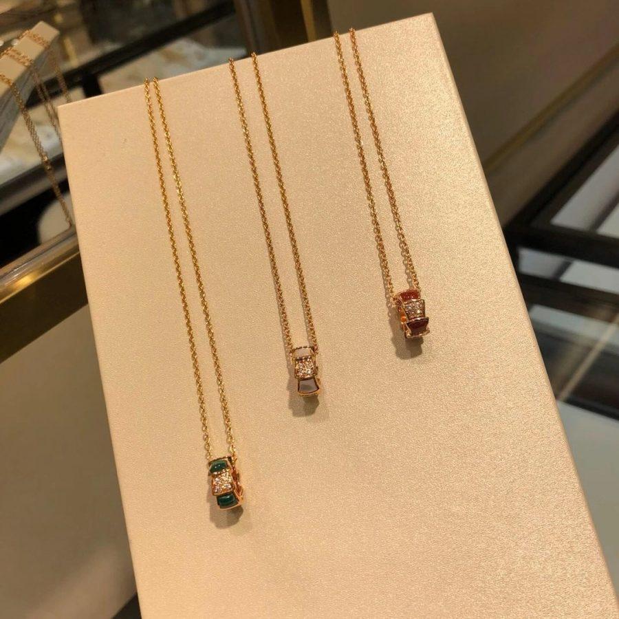 [Kincade Jewelrys]SERPENTI PEDANT DIAMOND NECKLACE