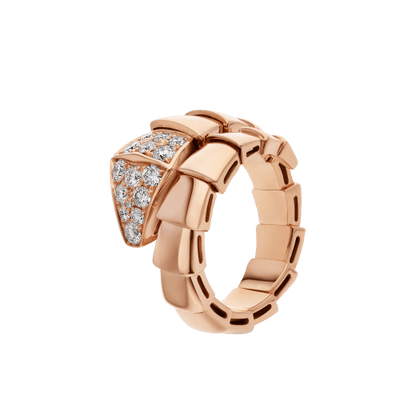[Kincade Jewelrys] BAGUE SERPENTI OR ROSE DIAMANT