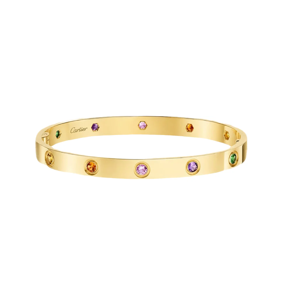 [Kincade Jewelrys]2026 RAINBOW LOVE BRACELET 6.1MM 10 DIAMONDS