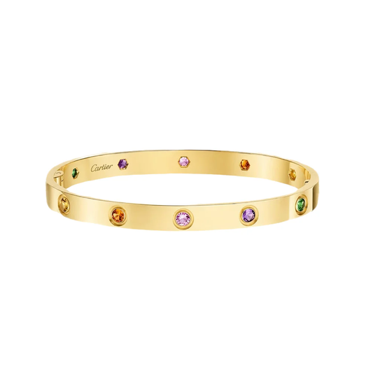[Kincade Jewelrys]2026 RAINBOW LOVE BRACELET 6.1MM 10 DIAMONDS