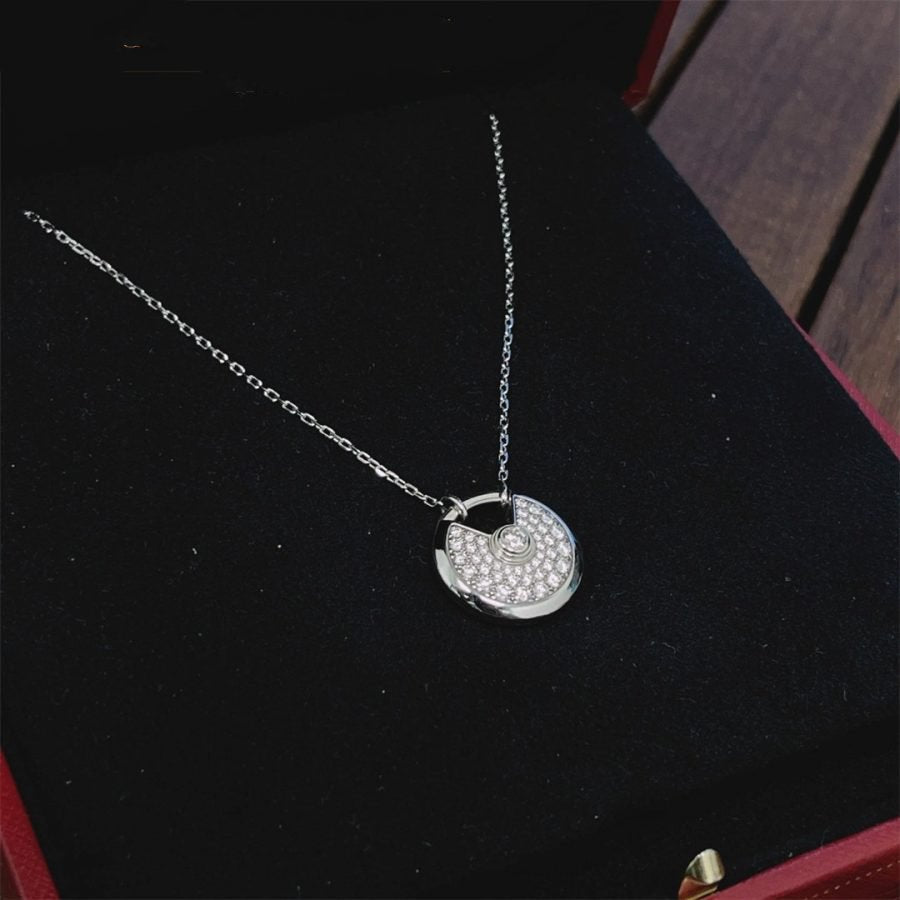 [Kincade Jewelrys]Collier AMULETTE en argent et diamants
