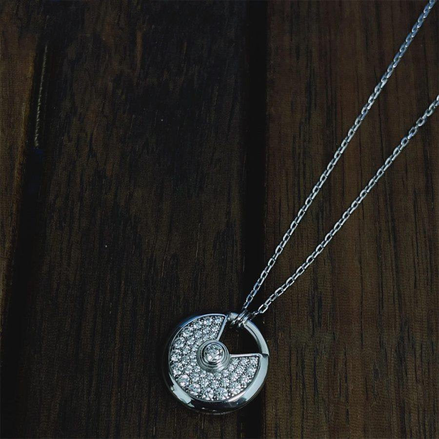 [Kincade Jewelrys]Collier AMULETTE en argent et diamants
