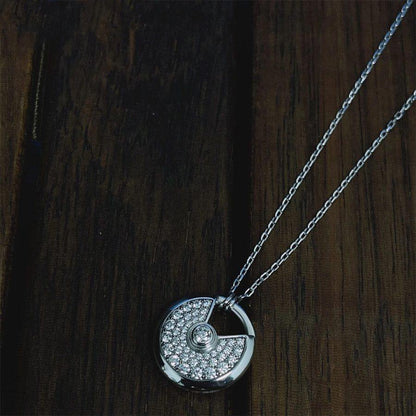 [Kincade Jewelrys]Collier AMULETTE en argent et diamants