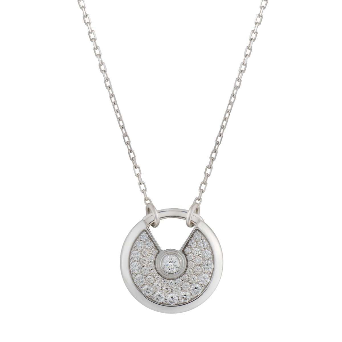 [Kincade Jewelrys]Collier AMULETTE en argent et diamants