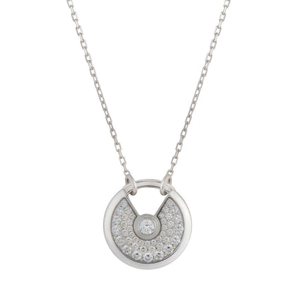 [Kincade Jewelrys]Collier AMULETTE en argent et diamants