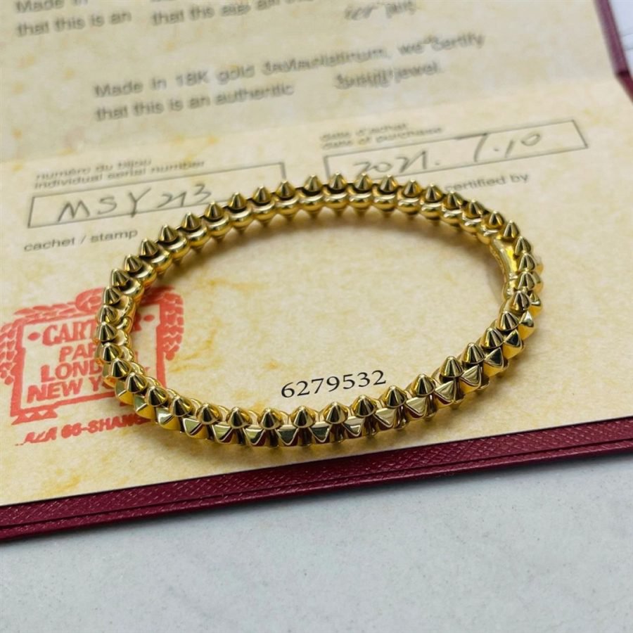 [Kincade Jewelrys]CLASH GOLD BRACELET