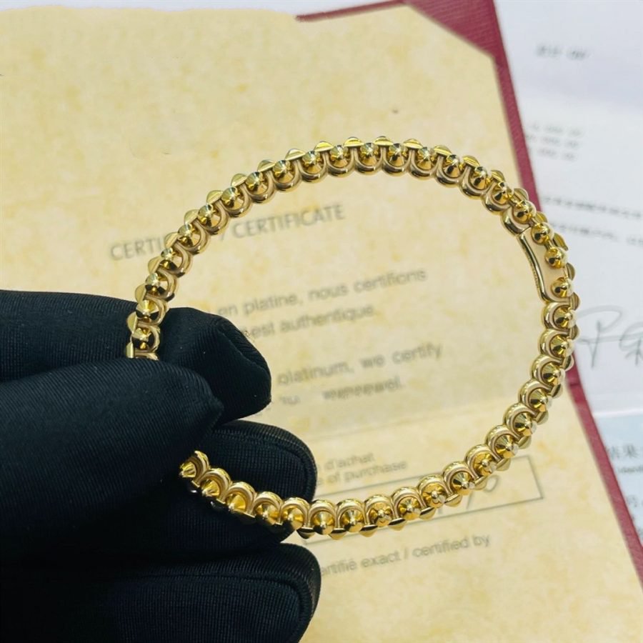 [Kincade Jewelrys]CLASH GOLD BRACELET