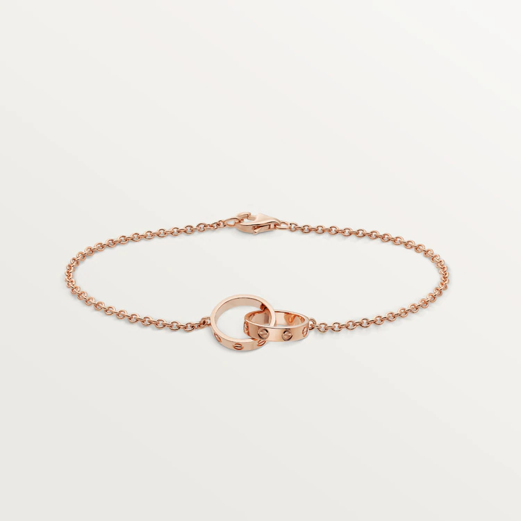 [Bijoux Kincade] BRACELET DOUBLE ANNEAU AMOUR