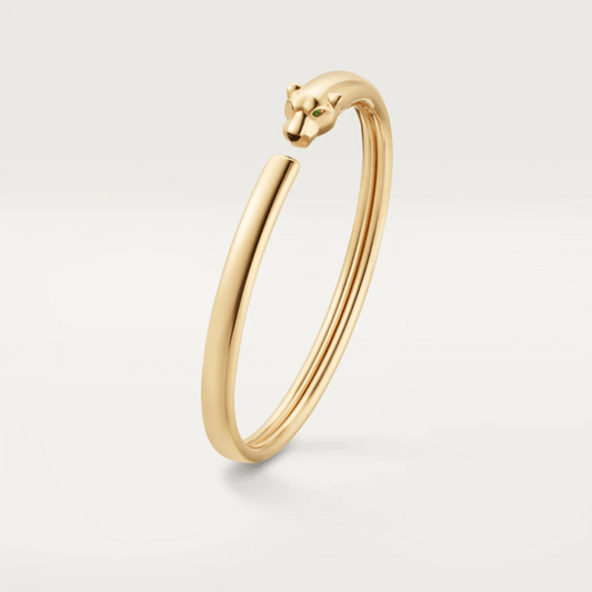 [Kincade Jewelrys] Bracelet ouvert en or Panthère