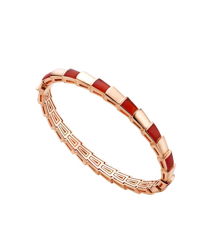 [Kincade Jewelrys] BRACELET SERPENTI OR ROSE RUBELLITE