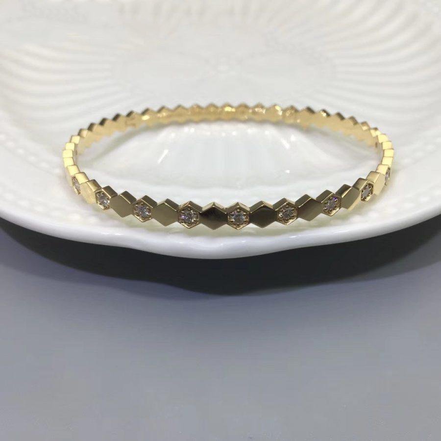 [Kincade Jewelrys]BEE LOVE GOLD DIAMOND BRACELET