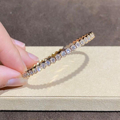[Kincade Jewelrys]BEE LOVE GOLD BRACELET FULL DIAMOND