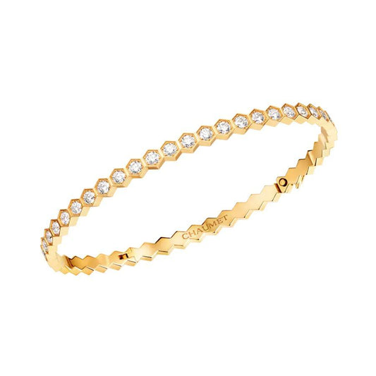 [Bijoux Kincade]Bracelet en or Bee Love entièrement en diamants 