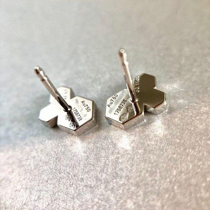 [Kincade Jewelrys]BEE LOVE SILVER DIAMOND EARRINGS