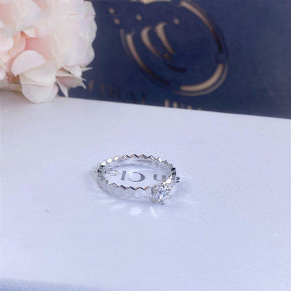 [Kincade Jewelrys]BEE LOVE RING SILVER 1 DIAMOND