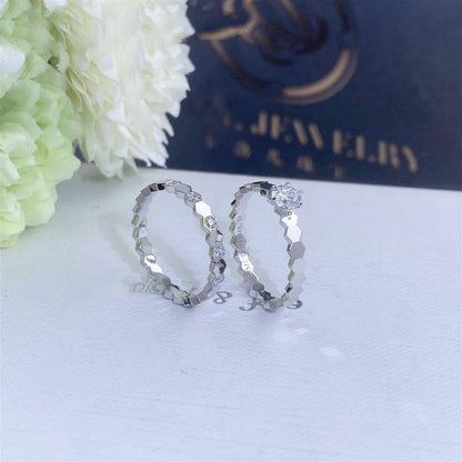 [Kincade Jewelrys]BEE LOVE RING SILVER 1 DIAMOND