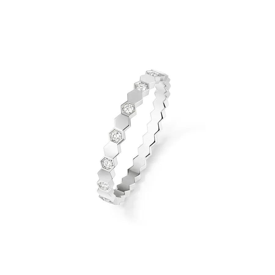 [Kincade Jewelrys] BAGUE ABEILLE AMOUR ARGENT DIAMANT