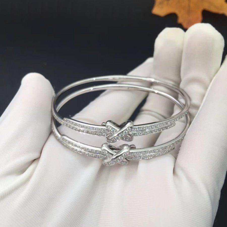 [Kincade Jewelrys]JEUX DE BRACELET DIAMONDS SILVER
