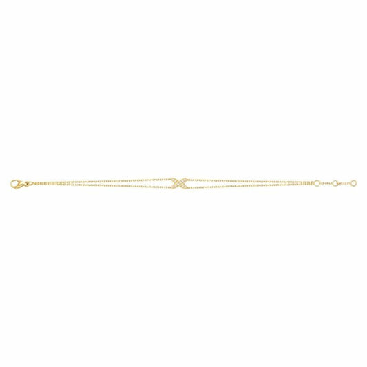 [Kincade Jewelrys]JEUX BRACELET OR DIAMANT
