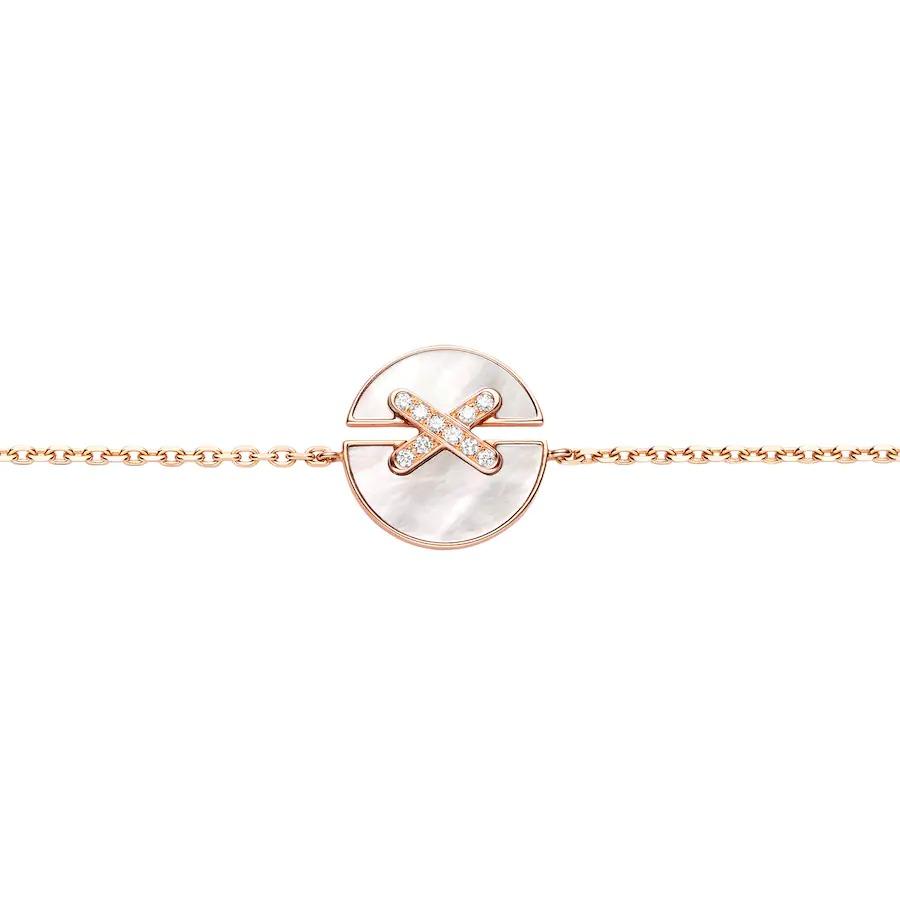 [Kincade Jewelrys]JEUX DE BRACELET MOP OR ROSE DIAMANTS