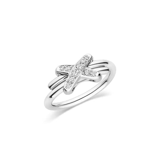 [Kincade Jewelrys]BAGUE DIAMANT JEUX DE ARGENT