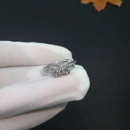 [Kincade Jewelrys]JEUX DE SILVER DIAMOND RING