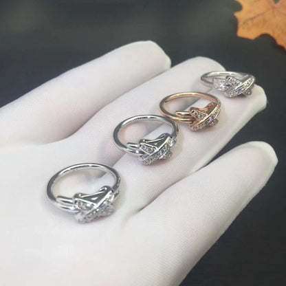 [Kincade Jewelrys]JEUX DE SILVER DIAMOND RING