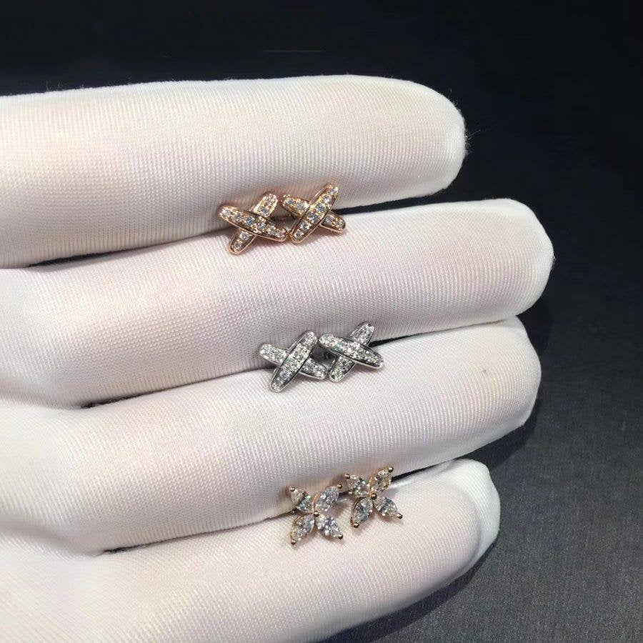 [Kincade Jewelrys]JEUX DE DIAMOND EARRINGS
