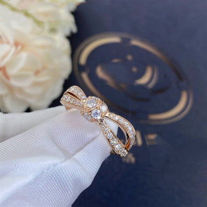 [Kincade Jewelrys] BAGUE EN OR ROSE ET DIAMANT LIENS