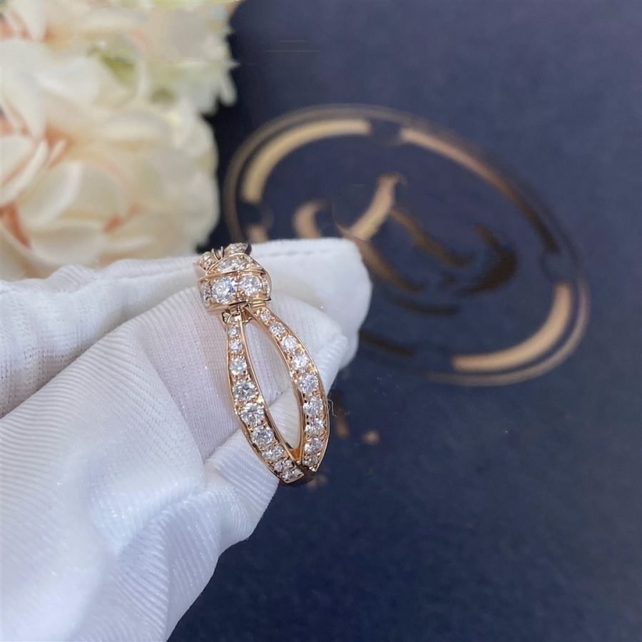 [Kincade Jewelrys] BAGUE EN OR ROSE ET DIAMANT LIENS
