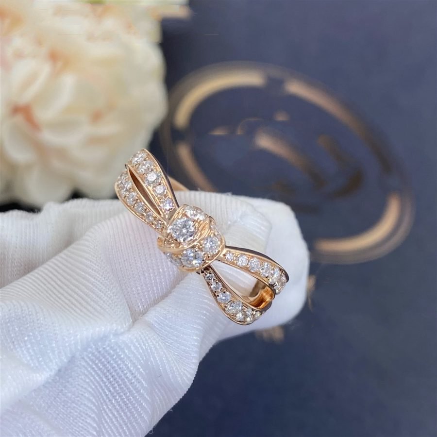 [Kincade Jewelrys] BAGUE EN OR ROSE ET DIAMANT LIENS