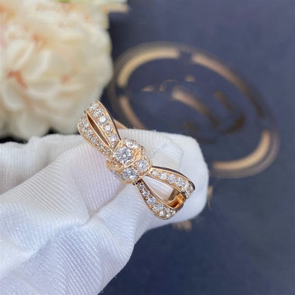 [Kincade Jewelrys] BAGUE EN OR ROSE ET DIAMANT LIENS
