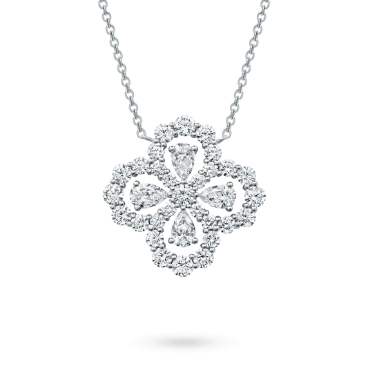 [Kincade Jewelrys] COLLAR DE LAZO CON DIAMANTE Y MOTIVO COMPLETO DE 16 MM EN MÚLTIPLES COLORES